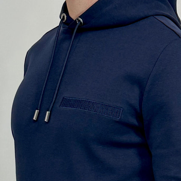 Navy Luxury Hoodie