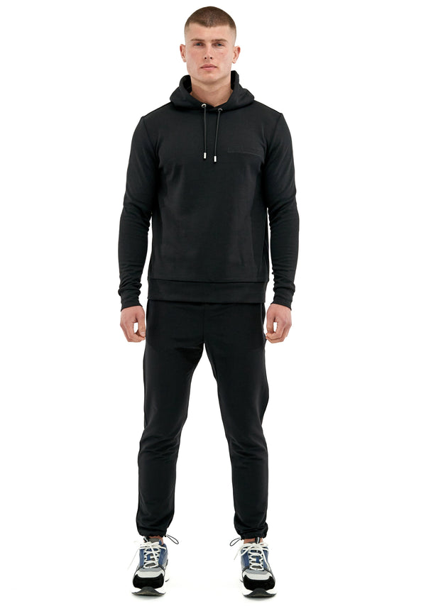 Black Luxury Track Pants