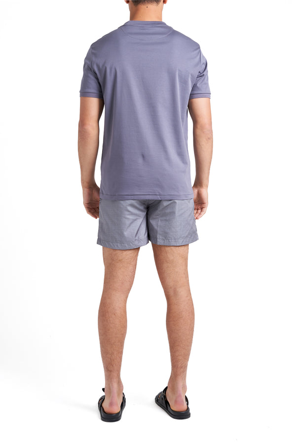 Light & Steel Grey Swim Shorts