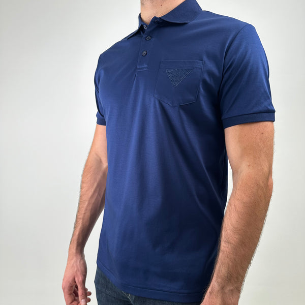 Navy Pocket Polo