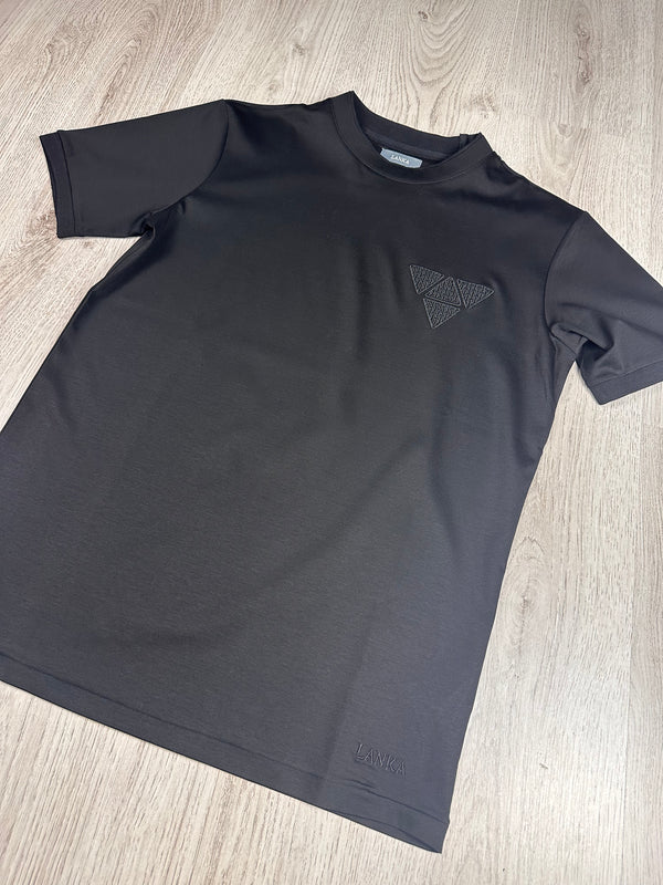 Black Small Triangle T-Shirt