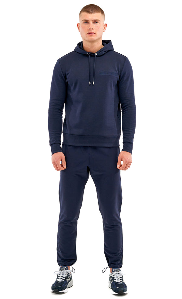 Navy Luxury Track Pants