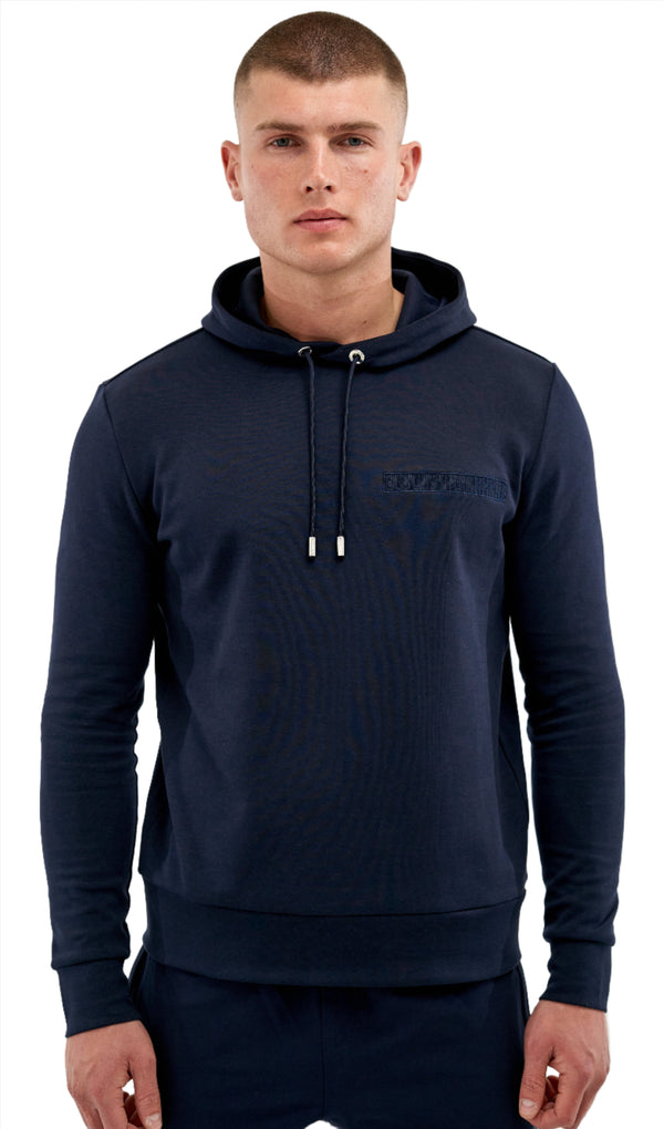 Navy Luxury Hoodie